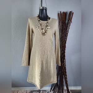 MICHAEL KORS Dress, size S, Gold color